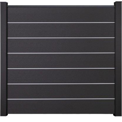 GroJaSolid Grande Premium Kompl. súprava bez sl. antracitová sivá 180 x 180 cm