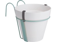 elho Kvetináč Loft Urban Balcony Potholder biely 27 x 20 x 28 cm