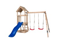 Swing King Hracia veža Noa, modrá, 234 x 265 x 280 cm