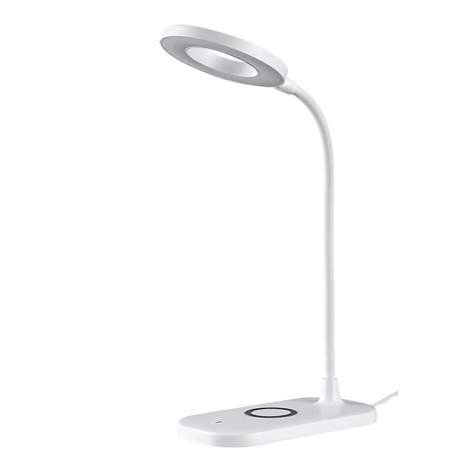 E-shop Rabalux Stolná LED lampa HARDIN, 5W, 210 lm, 2700-6000 K, biela, 16,5 x 29 cm