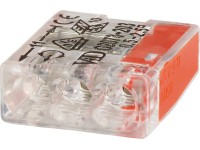 OBI Zásuvná svorka 3-pólová 0,5 mm - 2,5 mm, 30 ks OBI Zásuvná svorka 3-pólová 0,5 mm - 2,5 mm, 30 ks