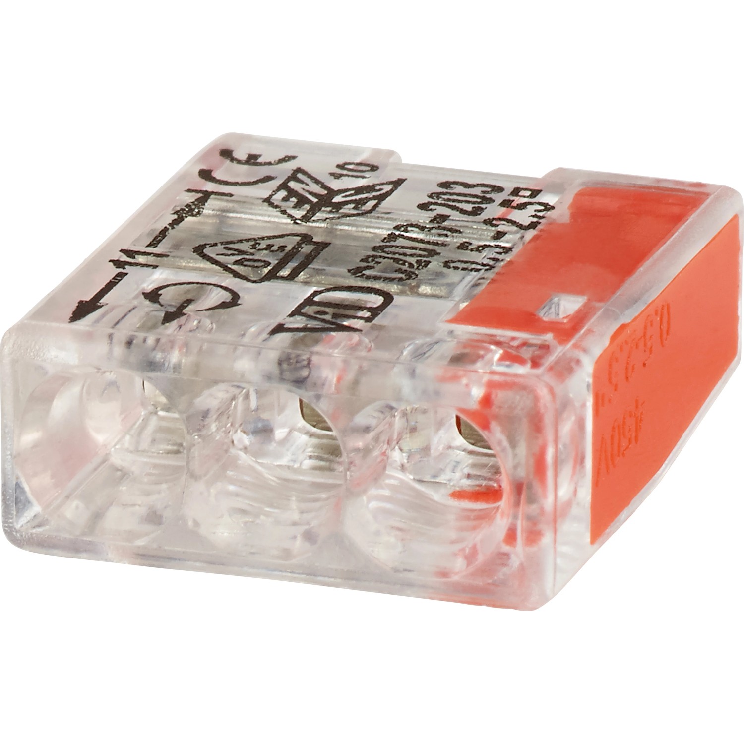 E-shop OBI Zásuvná svorka 3-pólová 0,5 mm - 2,5 mm, 30 ks