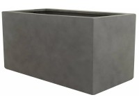 Kvetináč Leger svetlosivý, 80 x 31 x 31 cm