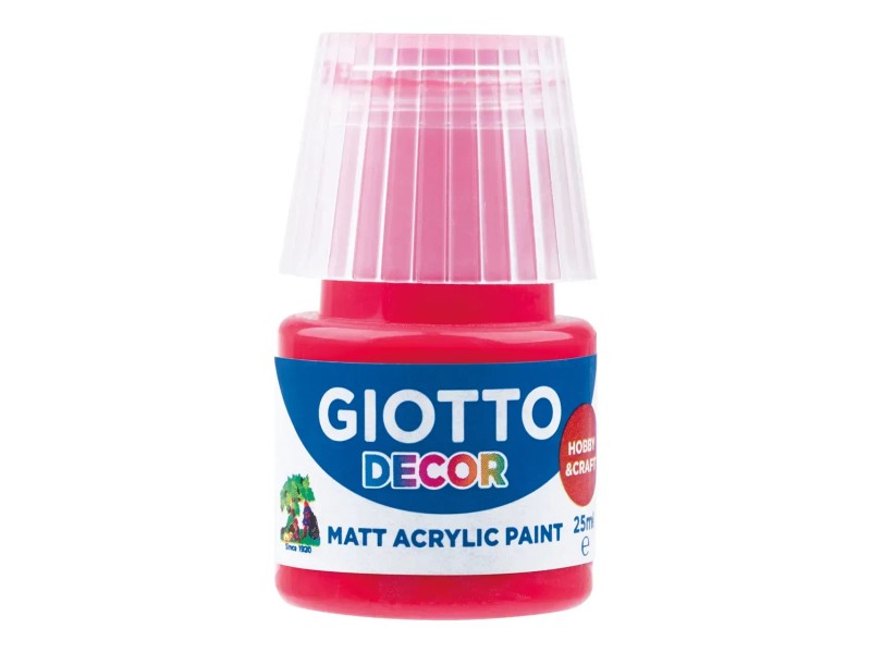 GIOTTO Akrylová farba Decor Acrylic MATT rumelka, 25 ml