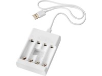 USB nabíjačka batérií vr. batérií 2xAA a 2xAAA