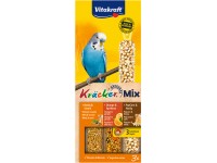 Vitakraft Doplnkové krmivo andulky Kräcker Mix med, pomaranč, pop corn, 3 ks, 80 Vitakraft Doplnkové krmivo andulky Kräcker Mix med, pomaranč, pop corn, 3 ks, 80