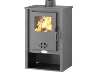 Ekoflam Krbové kachle oceľové VERANO 9,7 kw čierna 460 x 770 x 380 mm