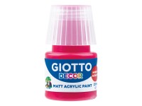 GIOTTO Akrylová farba Decor Acrylic MATT karmínová, 25 ml