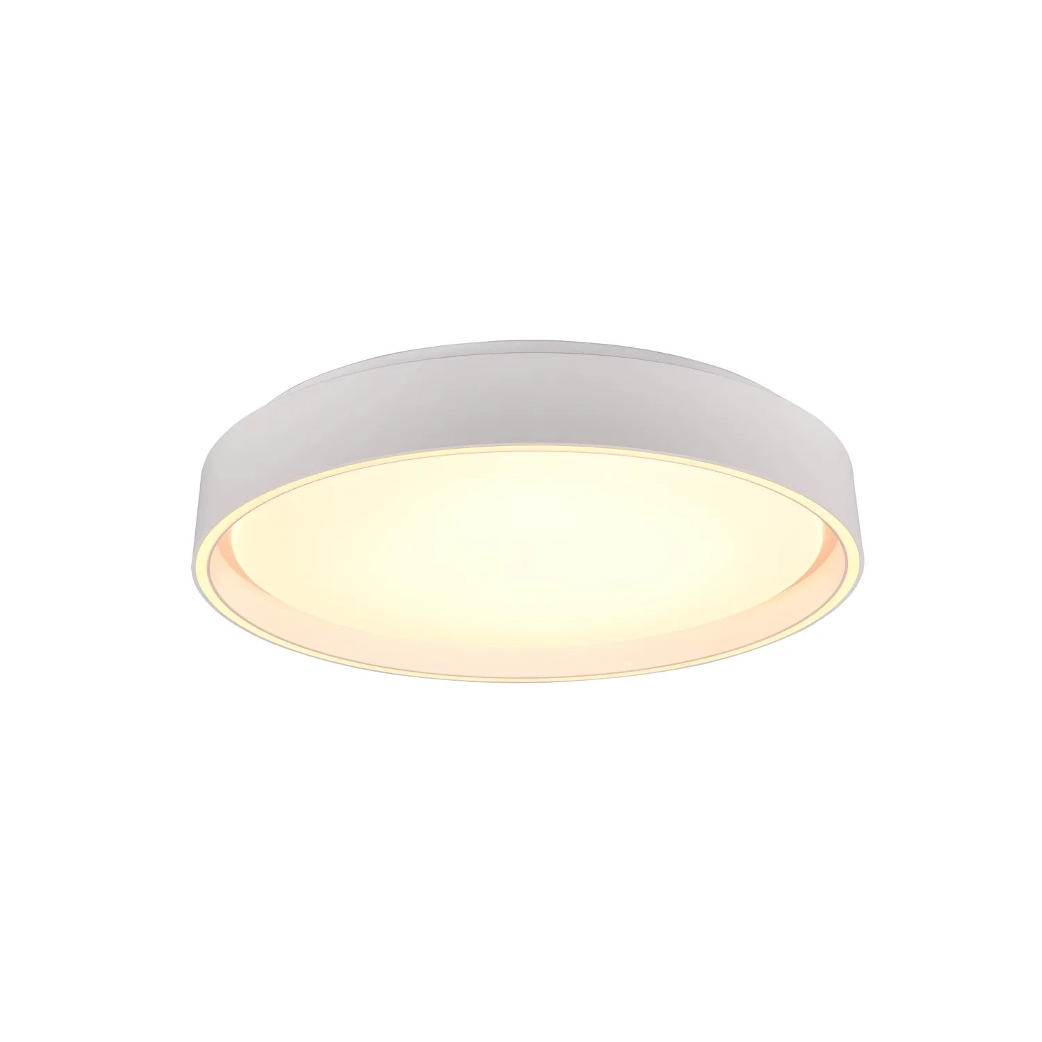 E-shop Reality Stropné LED svietidlo Felis, 24W, 2500lm, 2700-6500K,mat.biela, pr.40 cm