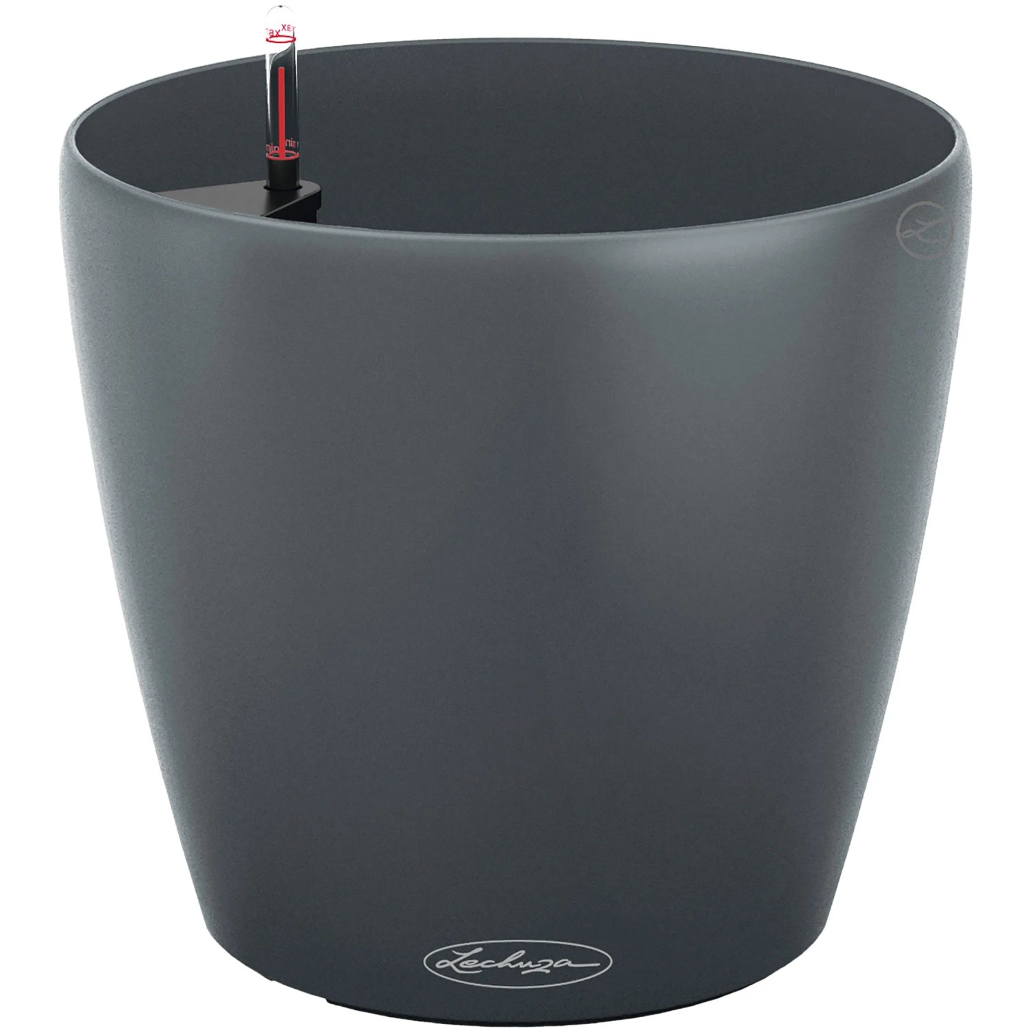 E-shop Lechuza Samozavlažovací kvetináč Classico Color Eco 18 sivý pr. 19 x 17 cm