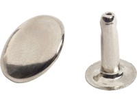 LUX Súprava dutých nitov 7 mm x 12 mm poniklované, 40 ks LUX Súprava dutých nitov 7 mm x 12 mm poniklované, 40 ks