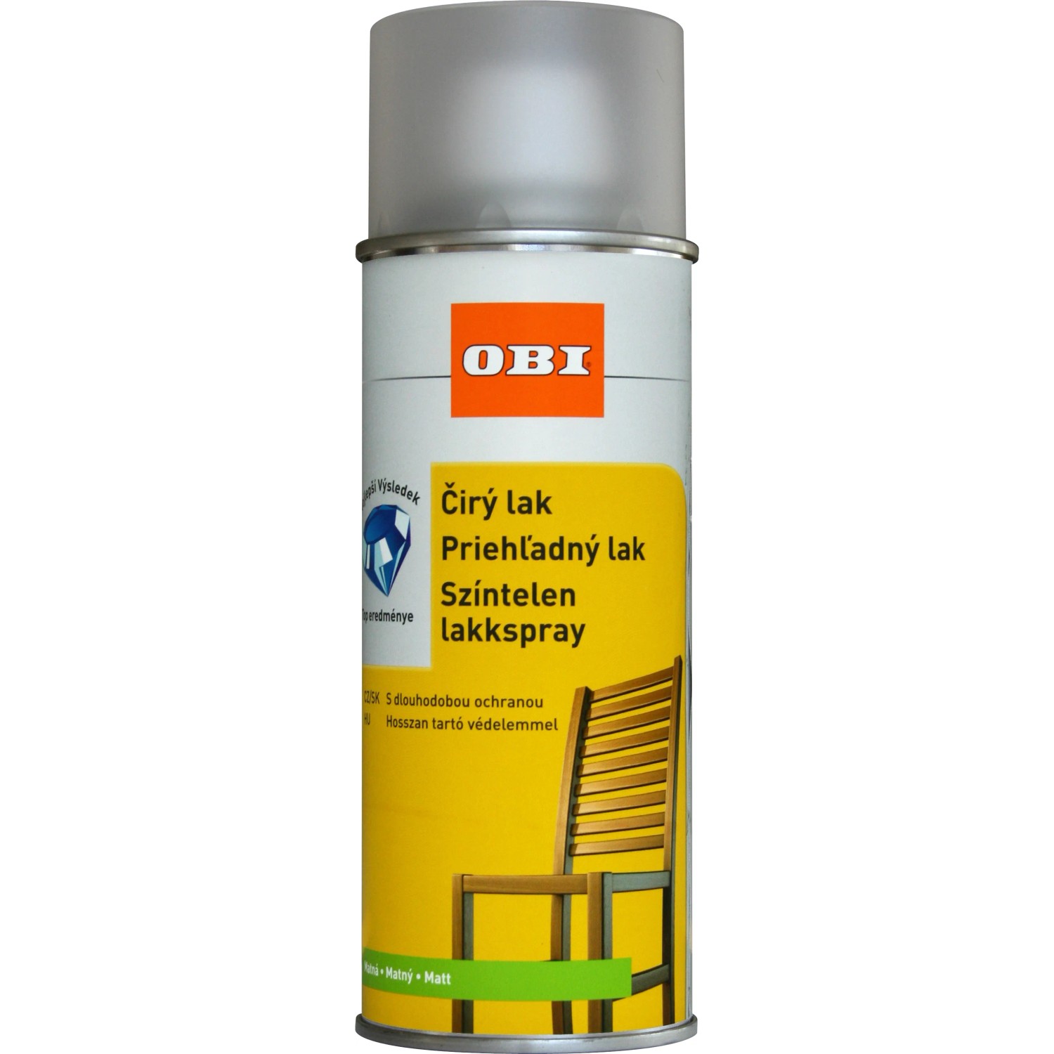 E-shop OBI Farba v spreji matná bezfarebná 400 ml