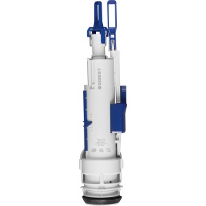 Geberit splachovací ventil 244.820.00.1 pre podomietkové nádržky Sigma, Delta, UP300, s dvojitým splachovaním.