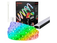 Briloner LED pásik samolepiaci RGBW, doplnková súprava, 4 m