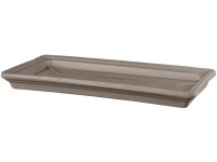 Deroma Miska pod kvetináč hranatá Standard 32 cm mokka