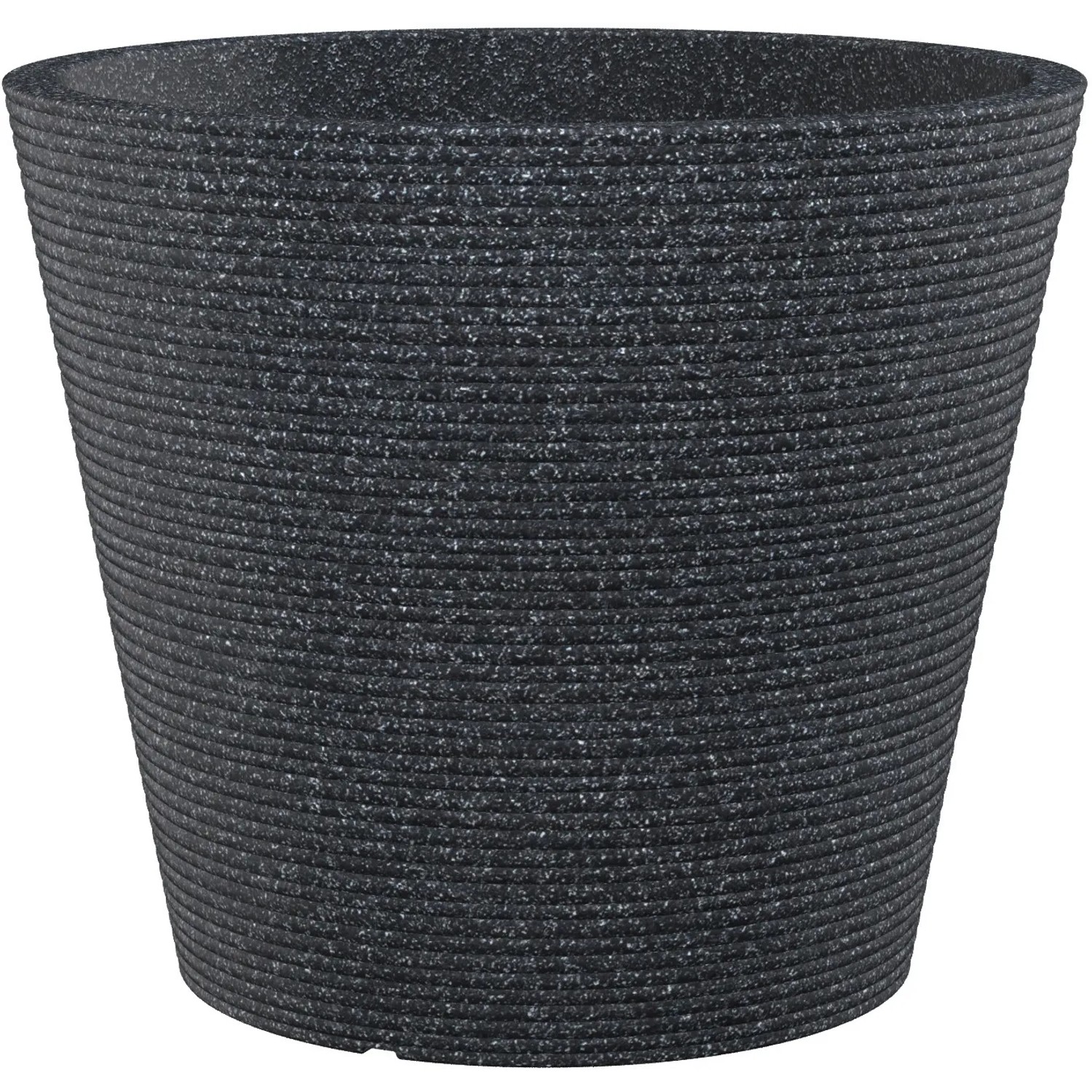 E-shop Scheurich Kvetináč Coneo 242 Black pr. 28,5 x 24,3 cm