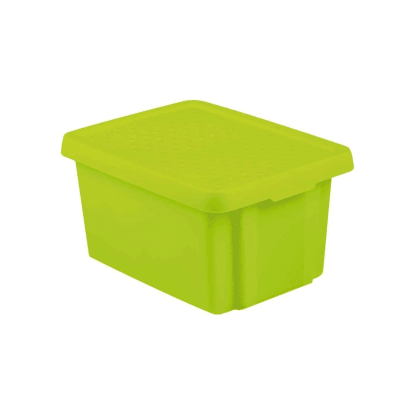 Curver Skladovací box Essential zelený 39 x 30 x 21 cm