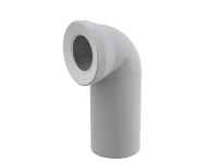 Alcadrain Dopojenie k WC koleno 90°