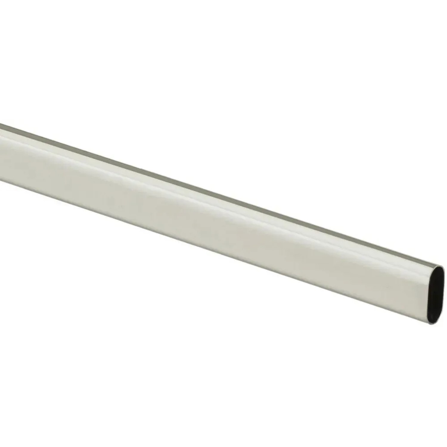 E-shop Hettich Ovalná šatníková tyč 1200 mm poniklovaná