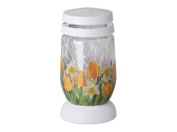 Bolsius Náhrobná sviečka Tulipány vrátane náplne 23 cm