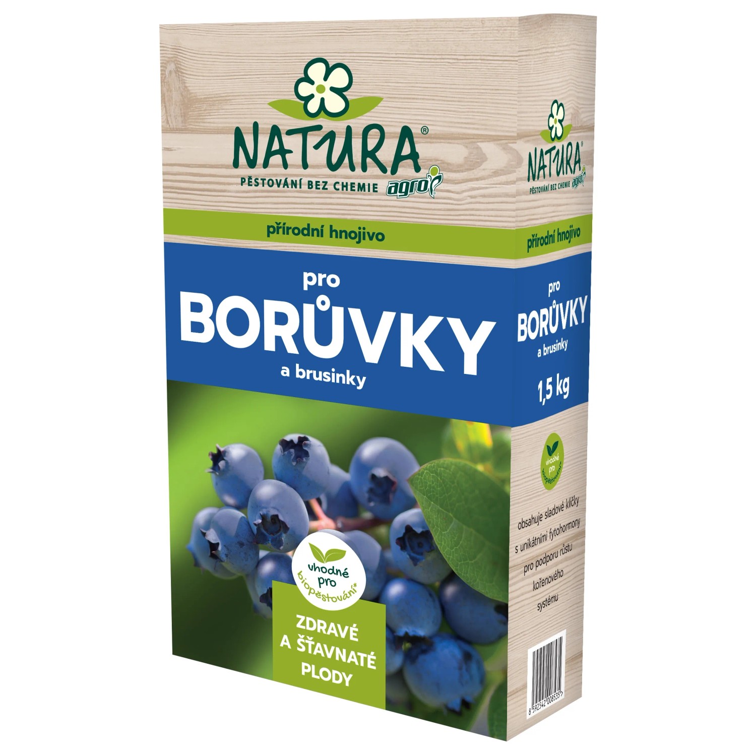 E-shop NATURA Prírodné hnojivo pre čučoriedky a brusnice 1,5 kg