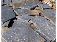 Euro Stone Polygonálna terasová dlaždica, kremenec, Nero Greco, hr. 12-22 mm