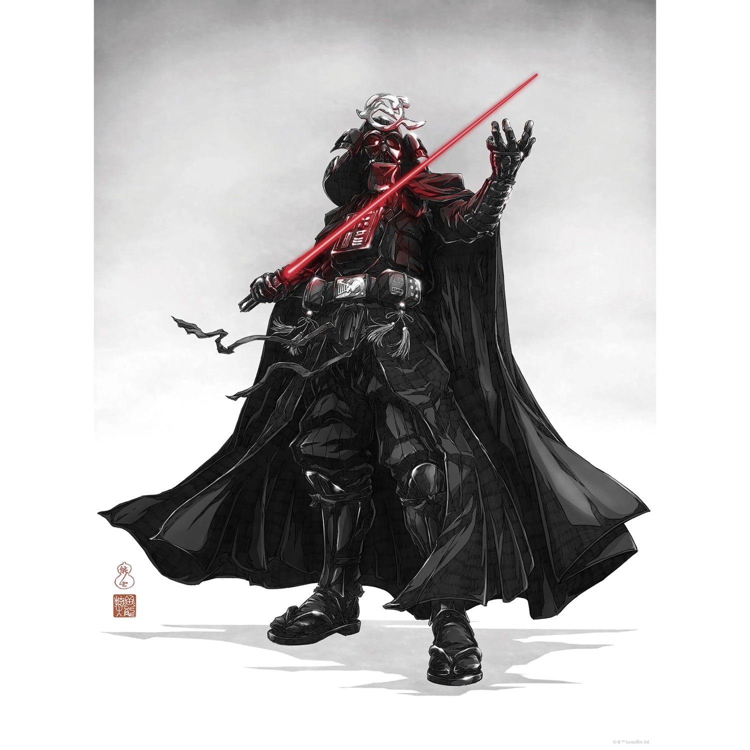 E-shop Komar Plagát Star Wars Vision Samurai Dark Lord 30 x 40 cm