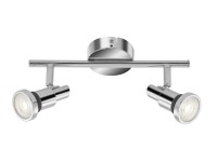 Briloner LED 2-bodové kúpeľňové svietidlo FALMO 275 x 123 x 80 mm Briloner LED 2-bodové kúpeľňové svietidlo FALMO 275 x 123 x 80 mm