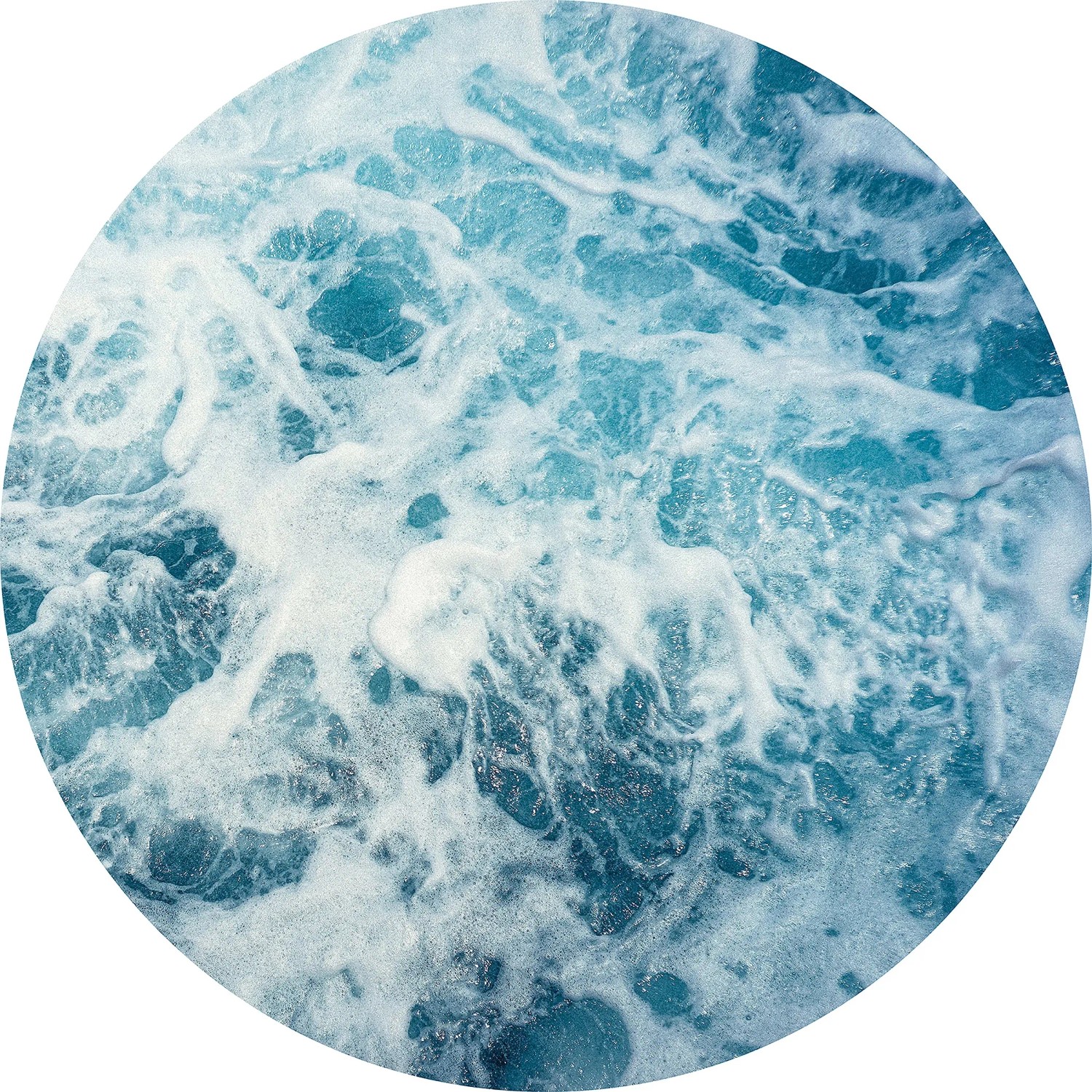 E-shop Komar Samolepiaca vliesová fototapeta Dot Ocean Twist pr. 125 cm