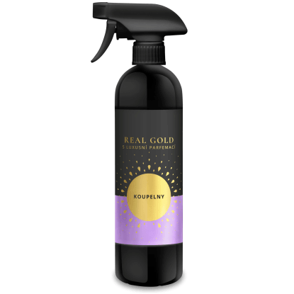 REAL GOLD Čistiaci prostriedok na kúpeľne s luxusnou parfumáciou 550 g