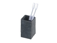 Wenko Pohár na čistenie zubov Slate Rock polyrezín
