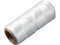 LUX-TOOLS Polypropylénový povrázok krútený biely pr. 1,3 mm x 50 m