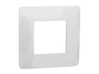 Schneider Electric Krycí rámček 1-násobný Unica Studio, biela