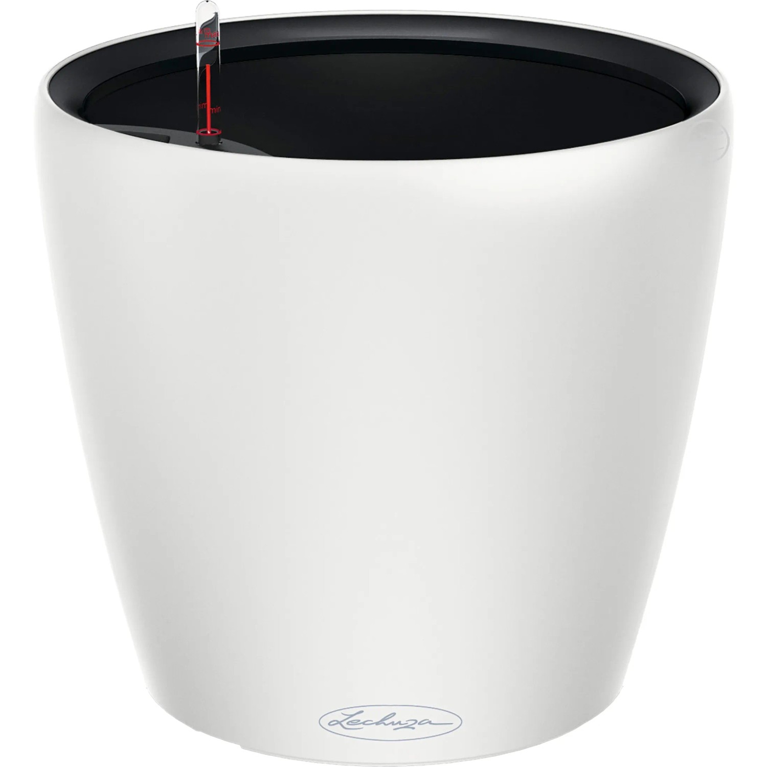 E-shop Lechuza Samozavlažovací kvetináč CLASSICO Color LS 43 biela pr. 43 x 39 cm
