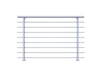 Minka STAIRS Systémové zábradlie Orion Top biele 1 x 1,5 m Minka STAIRS Systémové zábradlie Orion Top biele 1 x 1,5 m