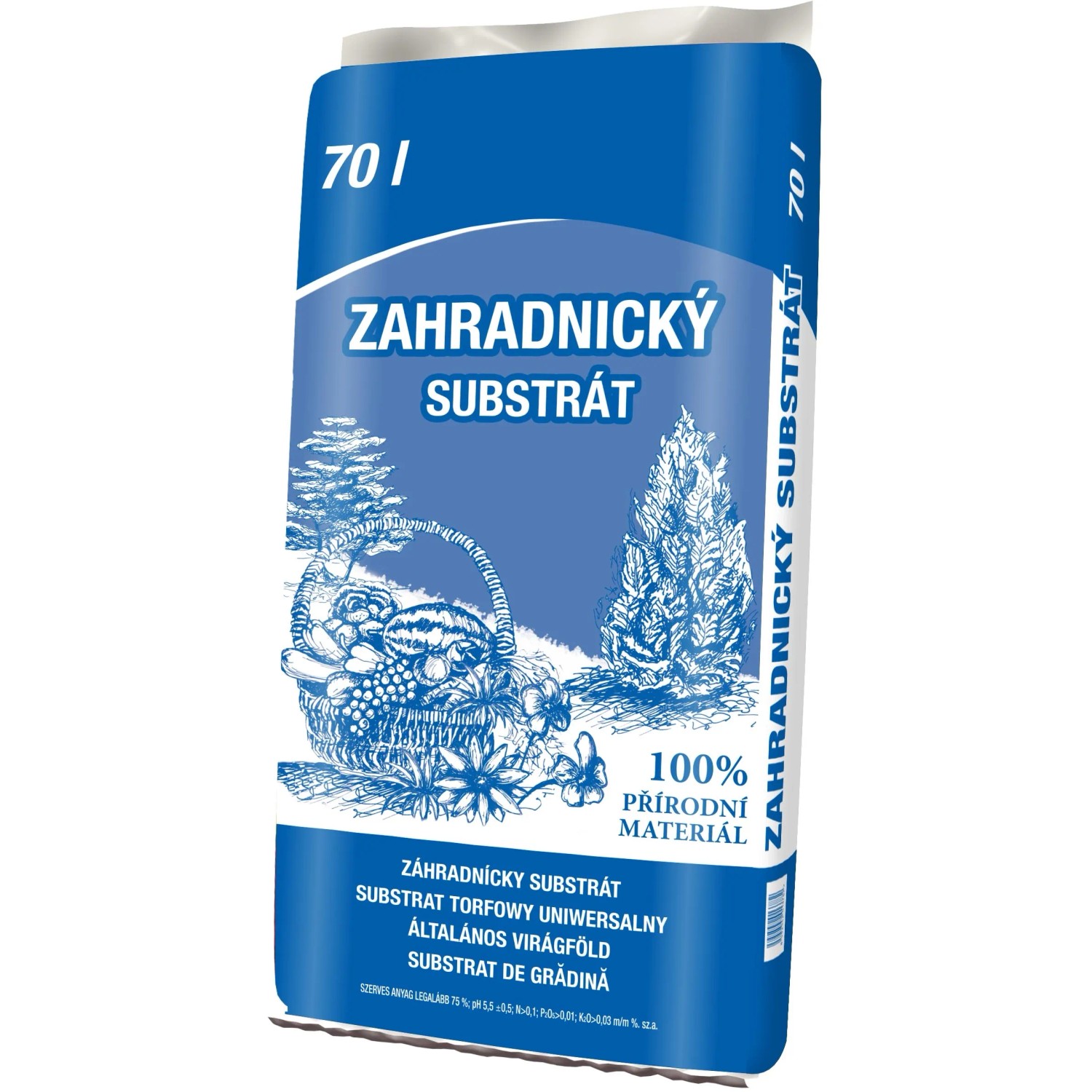 E-shop OBI Záhradnícky substrát 70 l