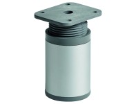 Hettich Nábytková noha, hliník, pr. 40 x 67 - 75 mm