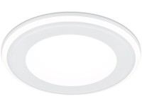 Trio Vstavané LED svietidlo Aura biela matná pr. 140 mm