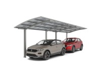 Ximax Alu prístrešok na 2 autá Portoforte Typ 60 Tandem oceľová 270 x 983 cm