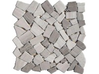 Euro Stone Kamenná mozaika Poly Grey/Stripes 30,5 x 30,5 cm Euro Stone Kamenná mozaika Poly Grey/Stripes 30,5 x 30,5 cm