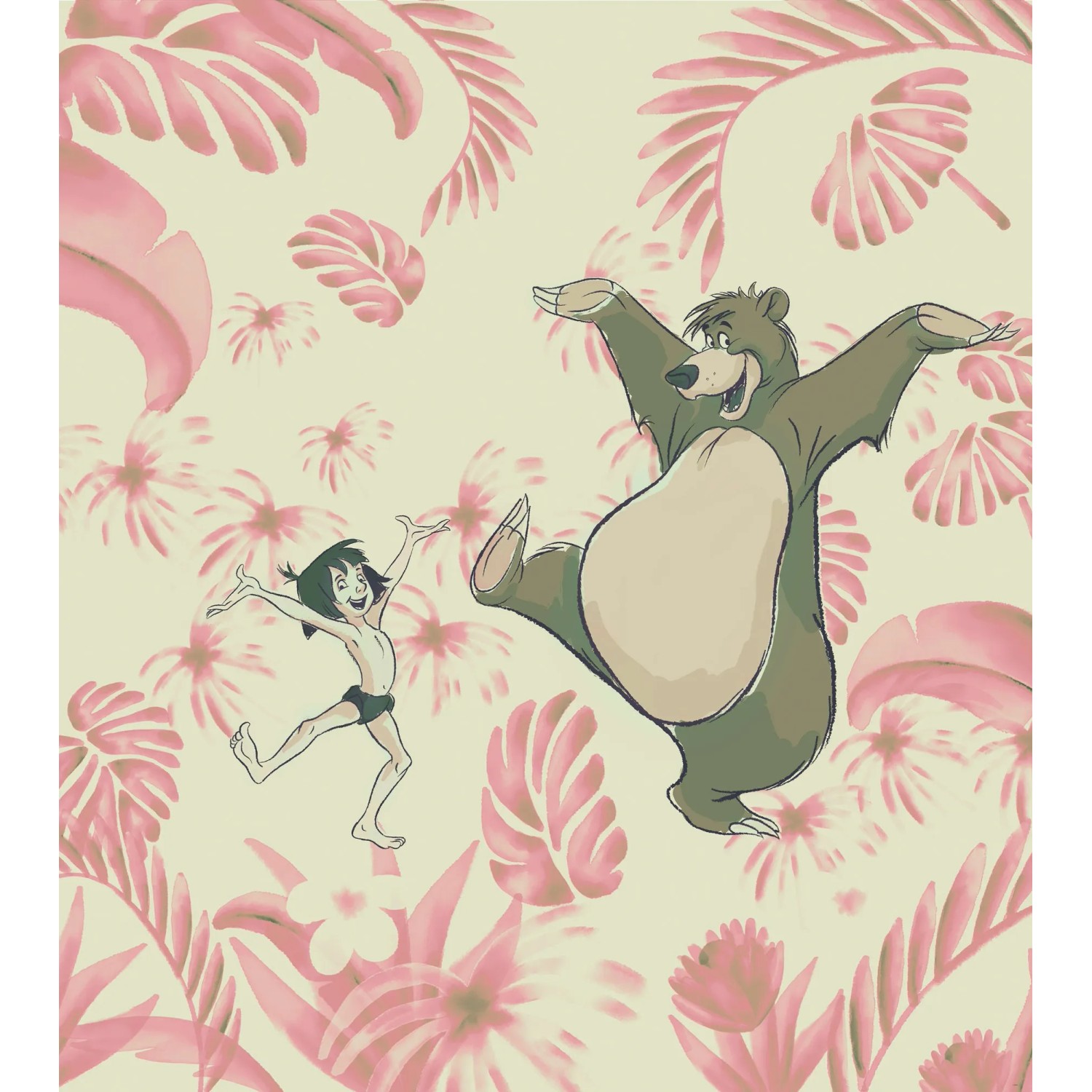 E-shop Komar Vliesová fototapeta Dance the Jungle 250 x 280 cm