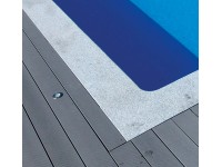 Summer Fun Žulový obrubník Chrystal Grey rovný jednotlivý modul 6