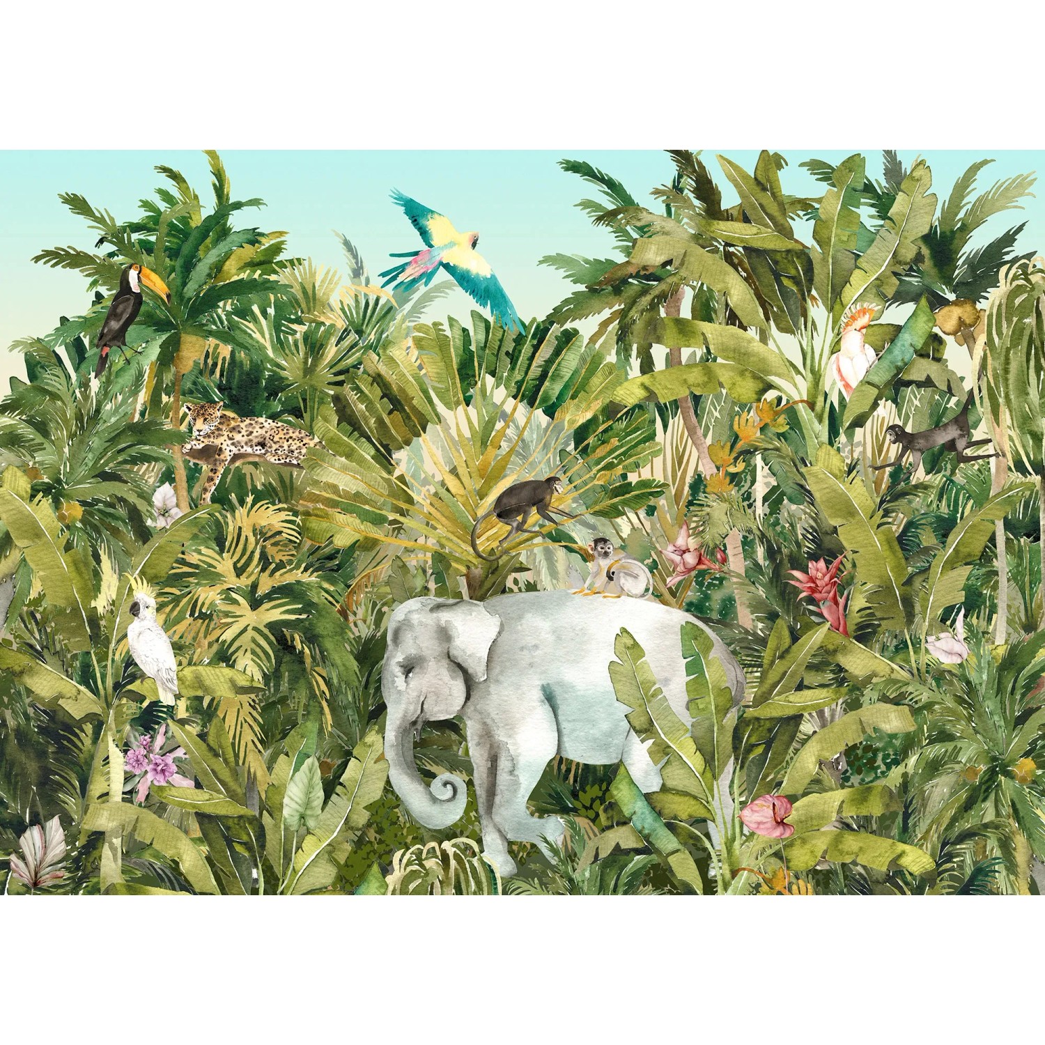 E-shop Komar Vliesová fototapeta Jungle Expedition 350 x 250 cm