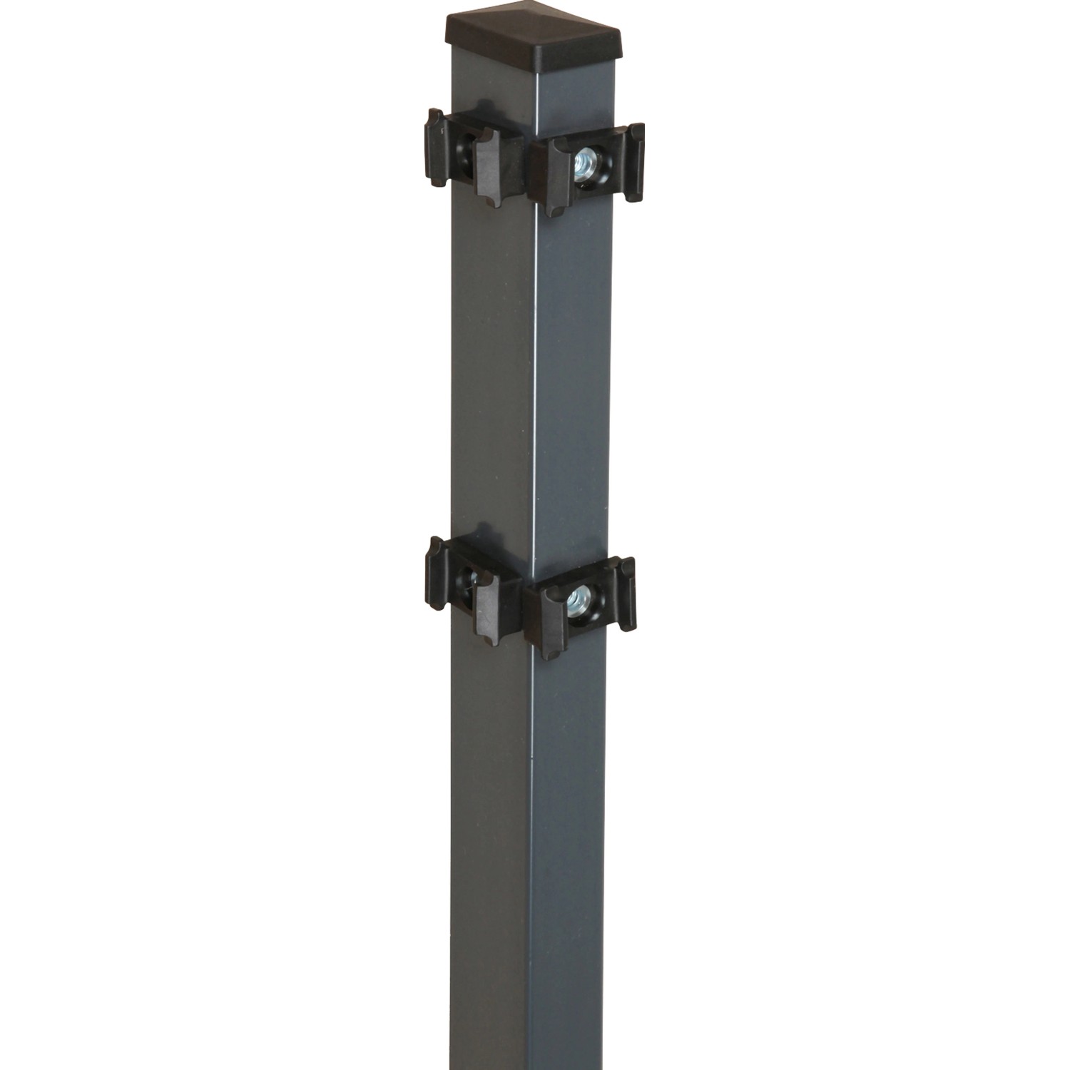 E-shop Rohový plotový stĺpik pre zvárané pletivo antracitový 4 cm x 6 cm x 200 cm