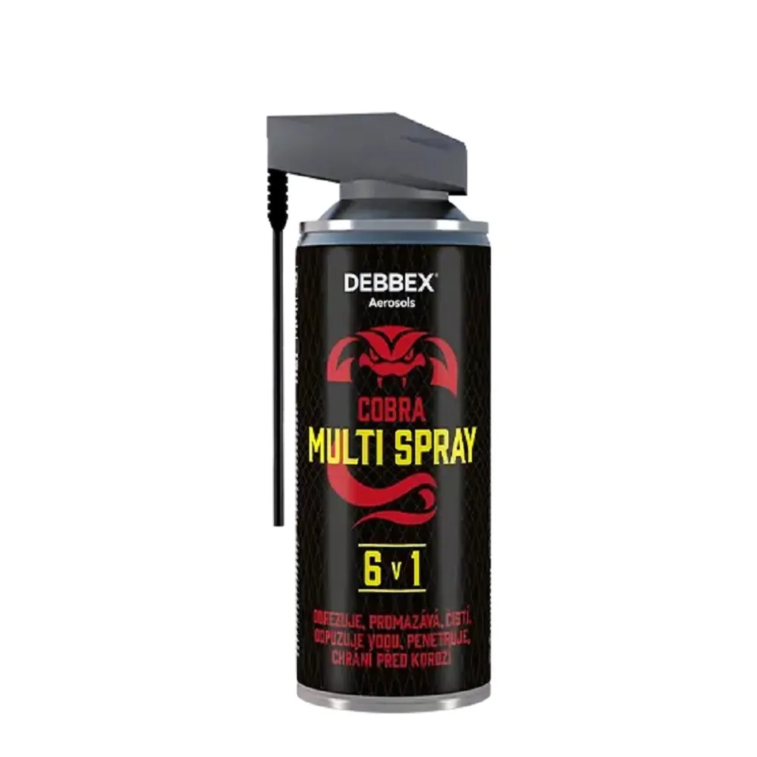 E-shop DEBBEX COBRA Multi spray 6v1, 400 ml
