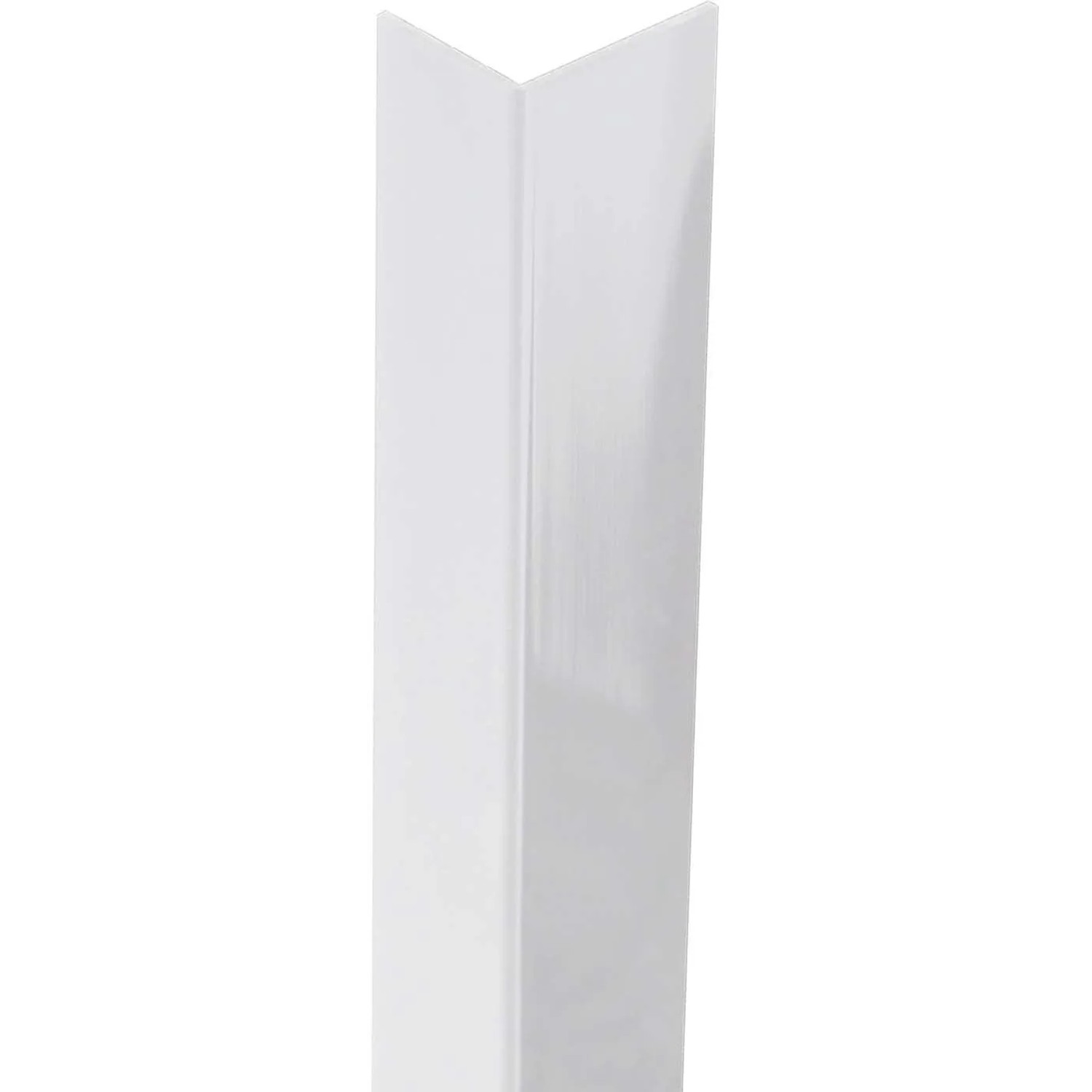 E-shop Arcansas Uhlový profil PVC biely matný 25 x 25 x 1,5 x 2600 mm