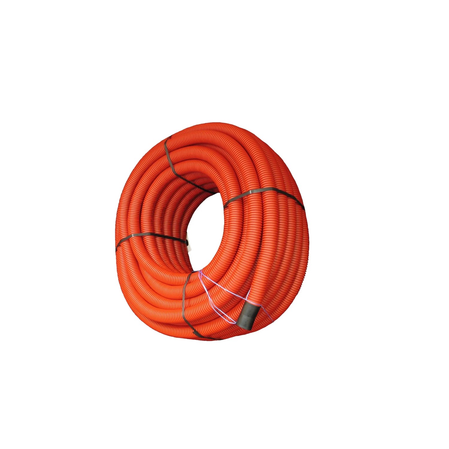 E-shop Dvojplášťová káblová chránička Koruflex, červená, pr. 40 mm x 25 m