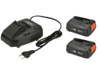 GARDENA Štartovacia súprava P4A 2 x PBA systémový akumulátor 18 V/45, 2,5 Ah s n GARDENA Štartovacia súprava P4A 2 x PBA systémový akumulátor 18 V/45, 2,5 Ah s n