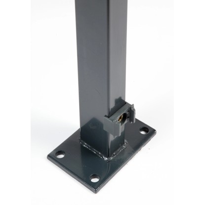 Floraworld Plotové stĺpiky s navarenou zákl. nosnou pätkou antracit, 189 cm