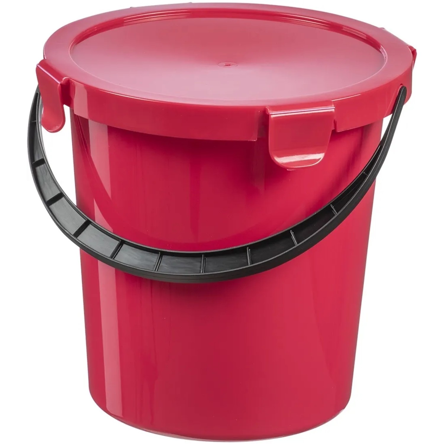 E-shop Vedierko s vekom Berry 5 l plastový mix farieb